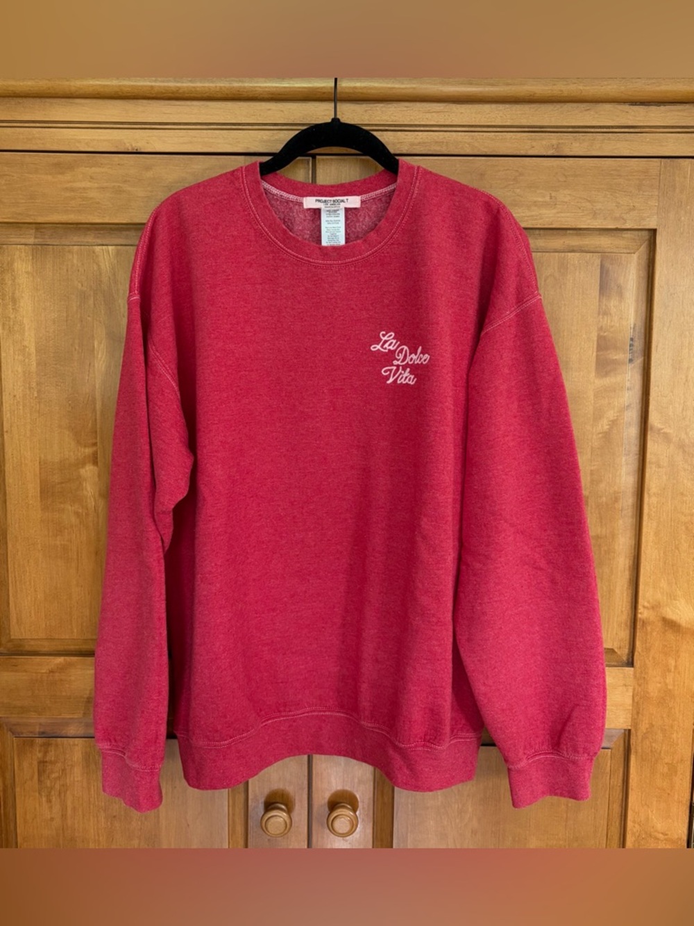 Project Social T La Dolce Vita Sweatshirt S/M